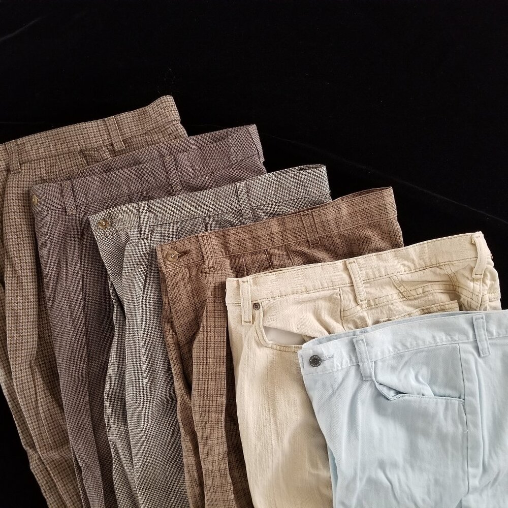 Lot of 6 - Lee and Rider - Women's Pants  - Size 8 - Assorted Patterns & Colors